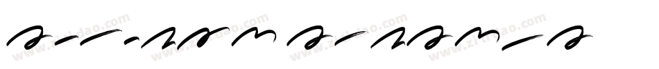 Goudart Swashes字体转换